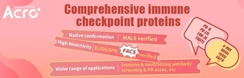 High purity, high bioactivity immune checkpoint proteins