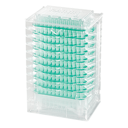 Racked Rainin BioClean Ultra Pipette Tips from METTLER TOLEDO